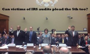 IRS pleads the 5th