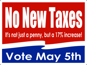 No New Taxes